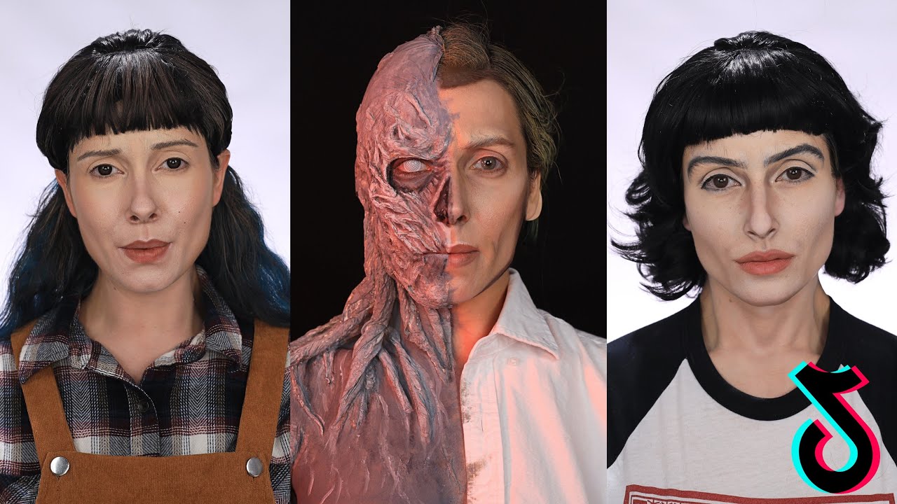 Stranger Things Makeup Transformations Tiktok Compilation 2025 🧇⚗️📻
