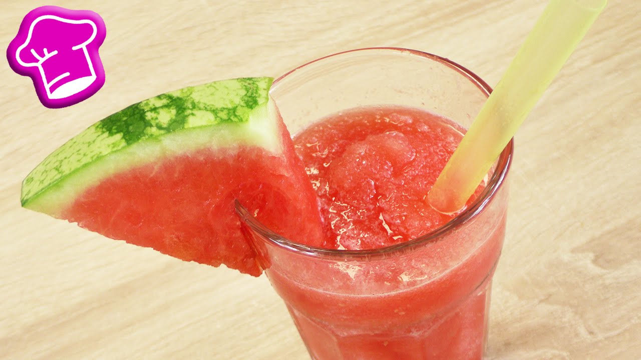 Wassermelone Slushy  mit Kokoswasser | Super einfach & total erfrischend | Sommer Slush Eis Slushi