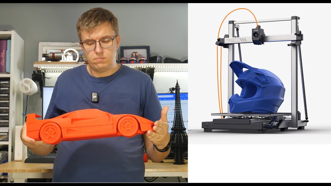 Test Anycubic Kobra 3 Max - największa drukarka jaką testowałem