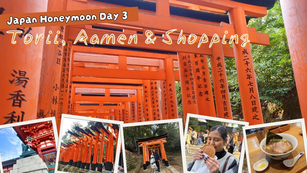 JAPAN AUTUMN HONEYMOON: Day 3 (Tori, Ramen and Shopping) ⛩️🍜