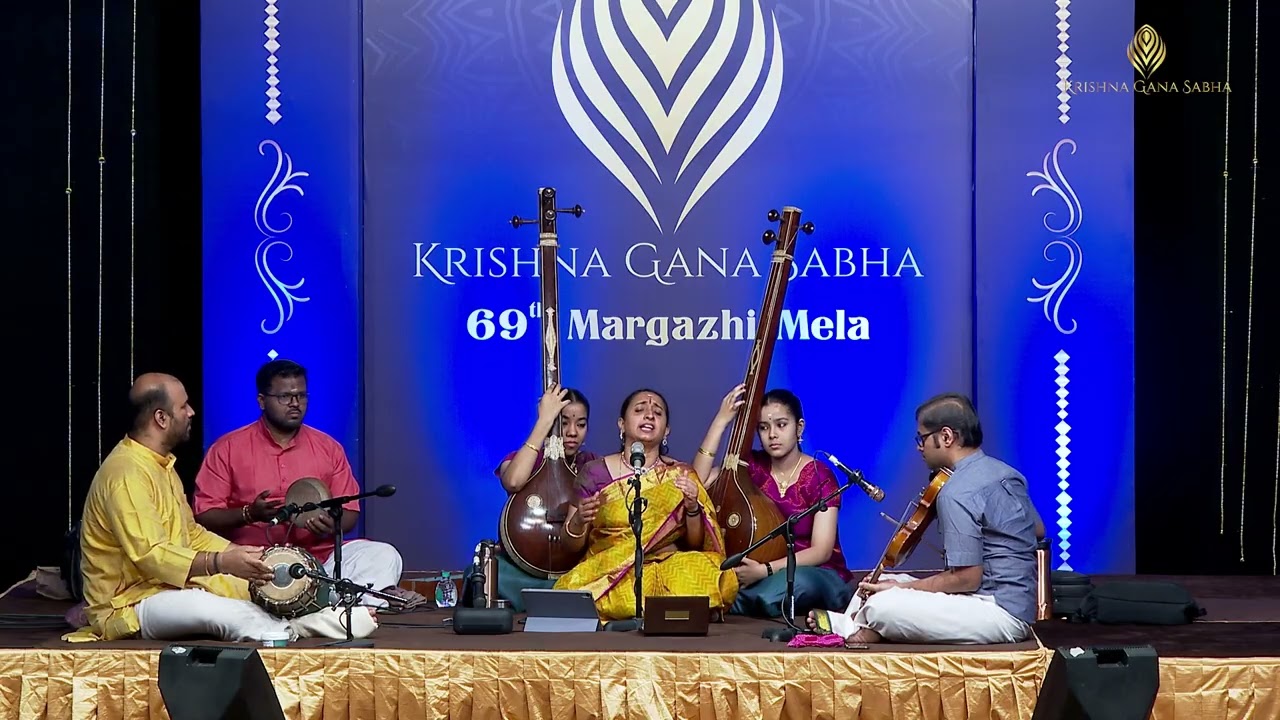 Aishwarya Shankar | Full Concert LIVE | Margazhi Mela 2025 | Krishna Gana Sabha