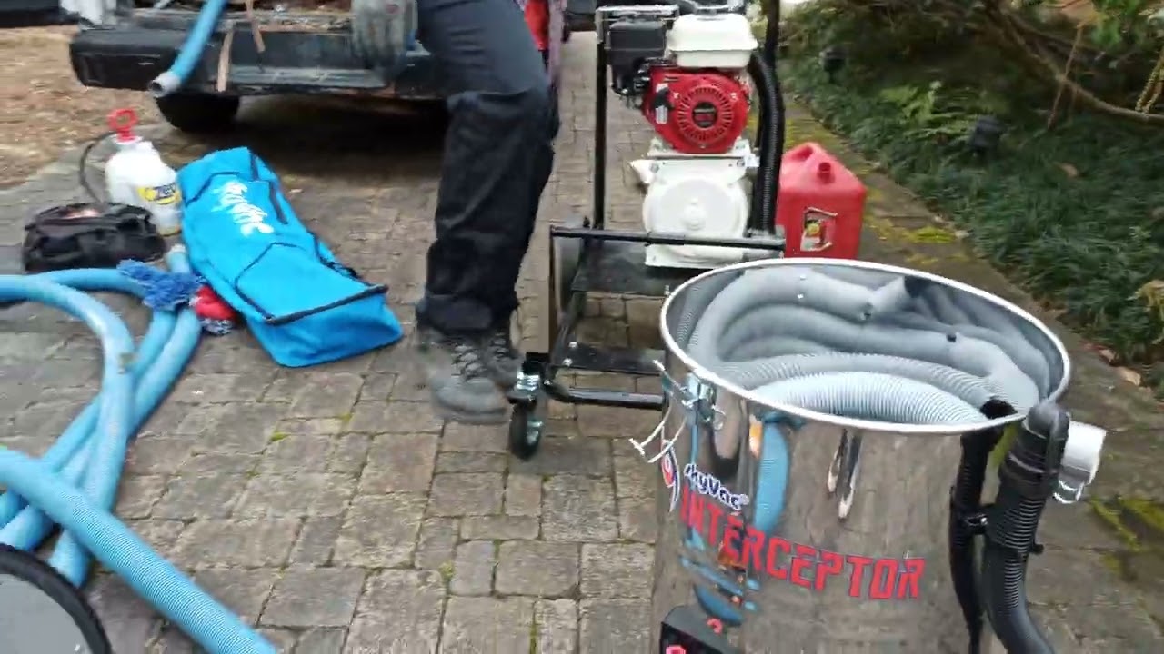 SkyVac Interceptor - How long does it take to take off or put back onto my van truck solo?