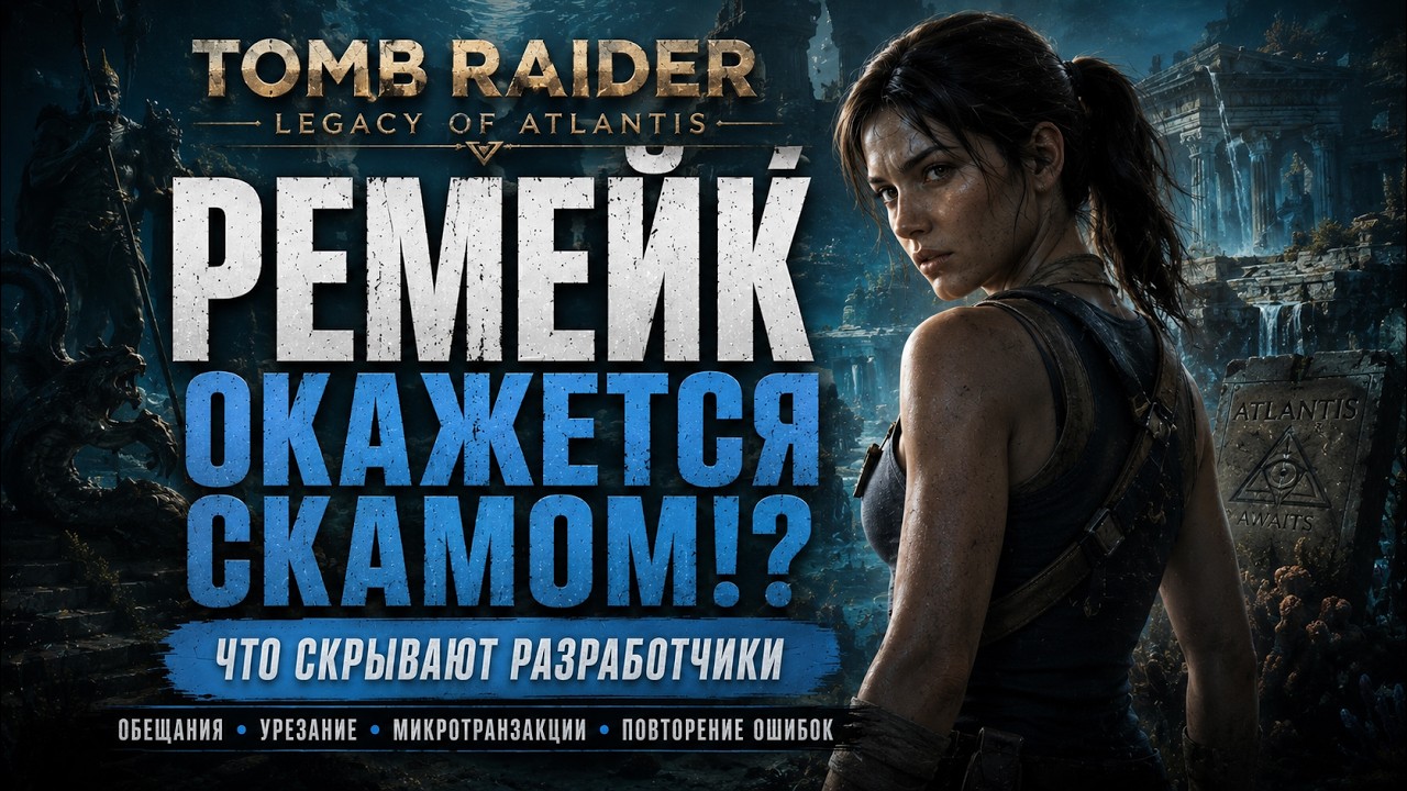 Нас СНОВА обманывают? Вся правда о перезапуске Tomb Raider