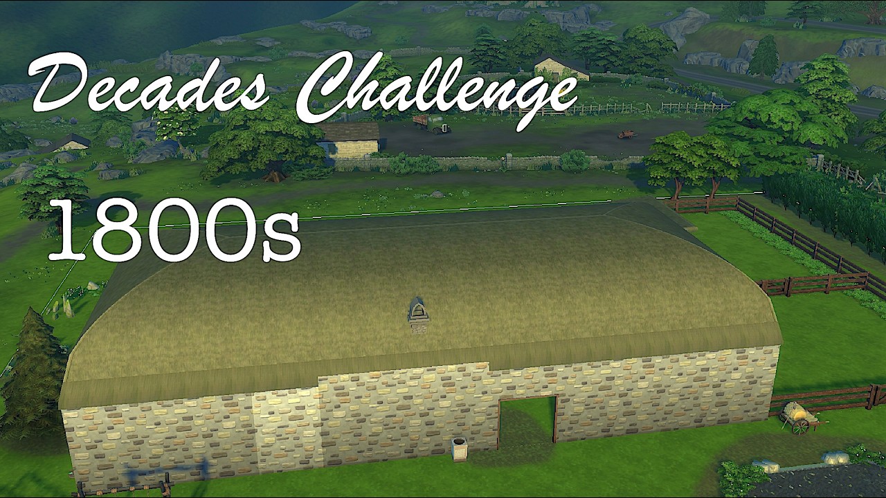 Эпизод, посвященный 1800-м годам | Sims 4 | Испытание десятилетий