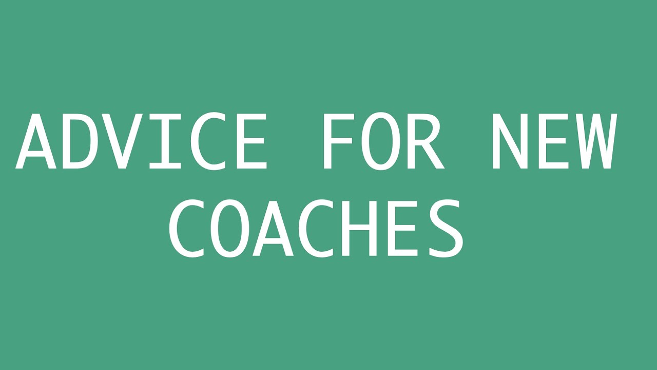 Advice for New Sports Coaches with Tony Mee