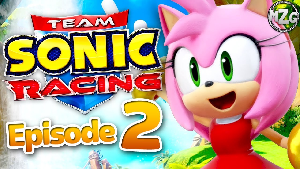 Прохождение игры Team Sonic Racing — Эпизод 2 — Team Rose! Глава 2 100%!