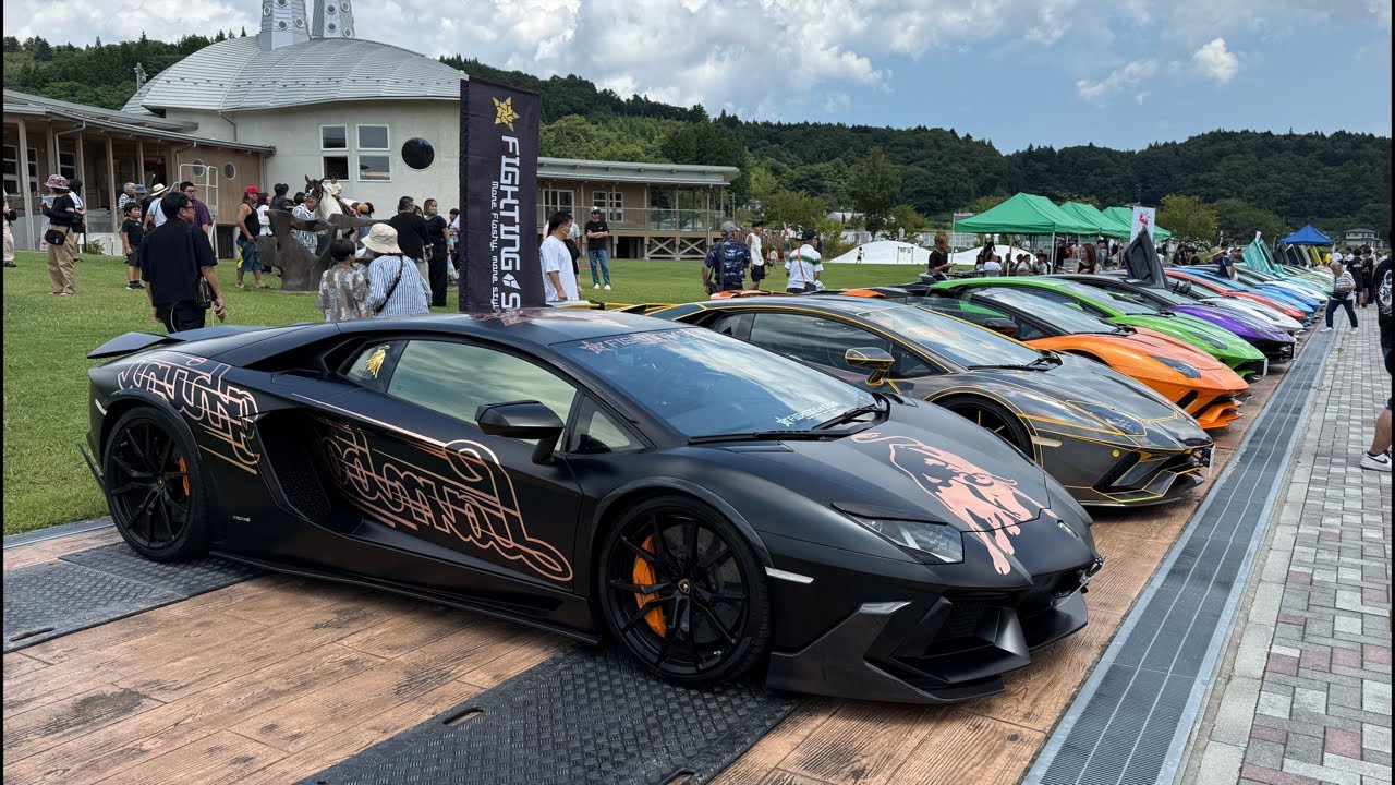 飯舘村スーパーカーフェスティバル2025参加車両一覧！