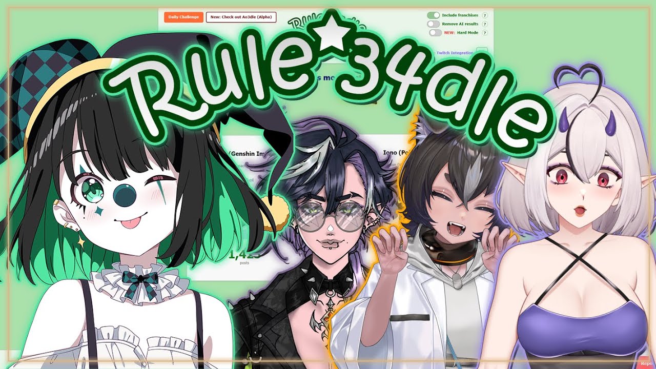 【RULE34DLE】oh how l3wd.. oh no... 【ft.  ⁨@LaikaWanko⁩ ,  ⁨@pongzuu⁩ , @RosarioGrim_】