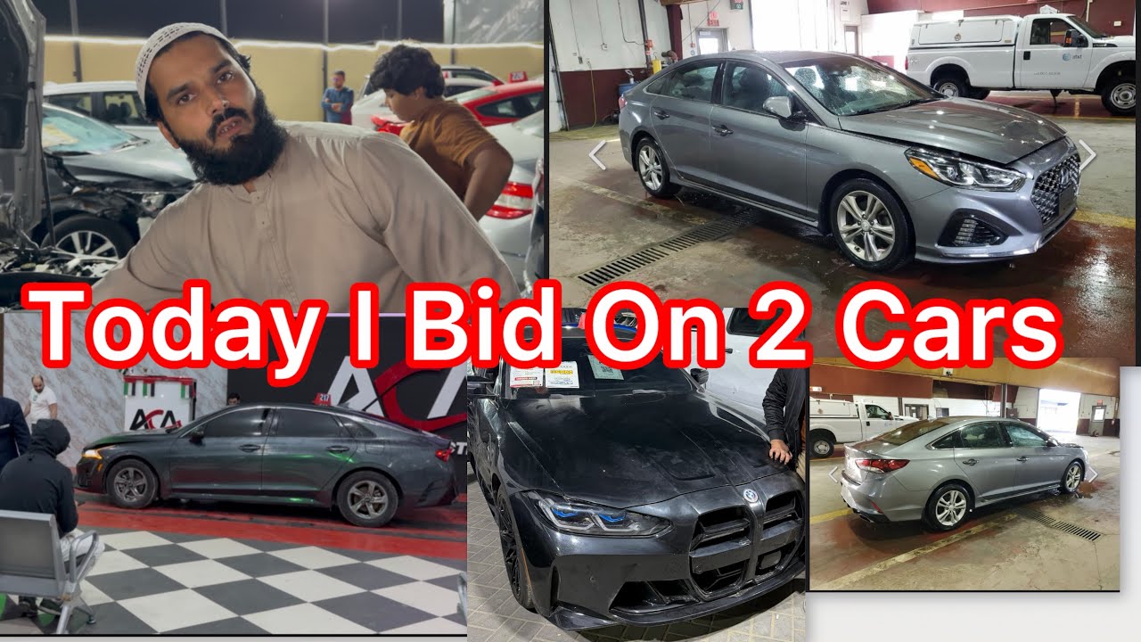 How I bid At Auction On Two Cars let’s see Very informative sammad UAE Vlogs 