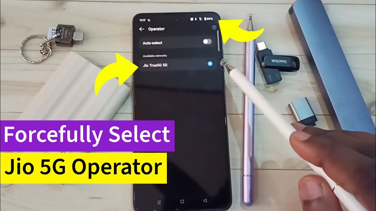 How to Forcefully Select Jio 5G Provider use 5G