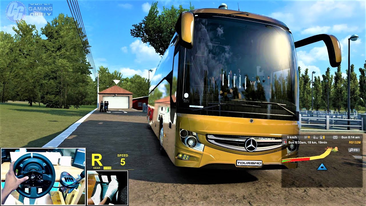 ETS2 Mercedes Benz New Tourismo 1.47 Bus - Mapa RBR Passenger Mod
