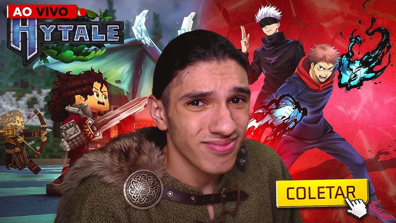 RANQUEADA RUMO AO ELITE + HYTALE PARTE 1 💙 FREE FIRE AO VIVO 💙 FLUPY LIVE ON 💙