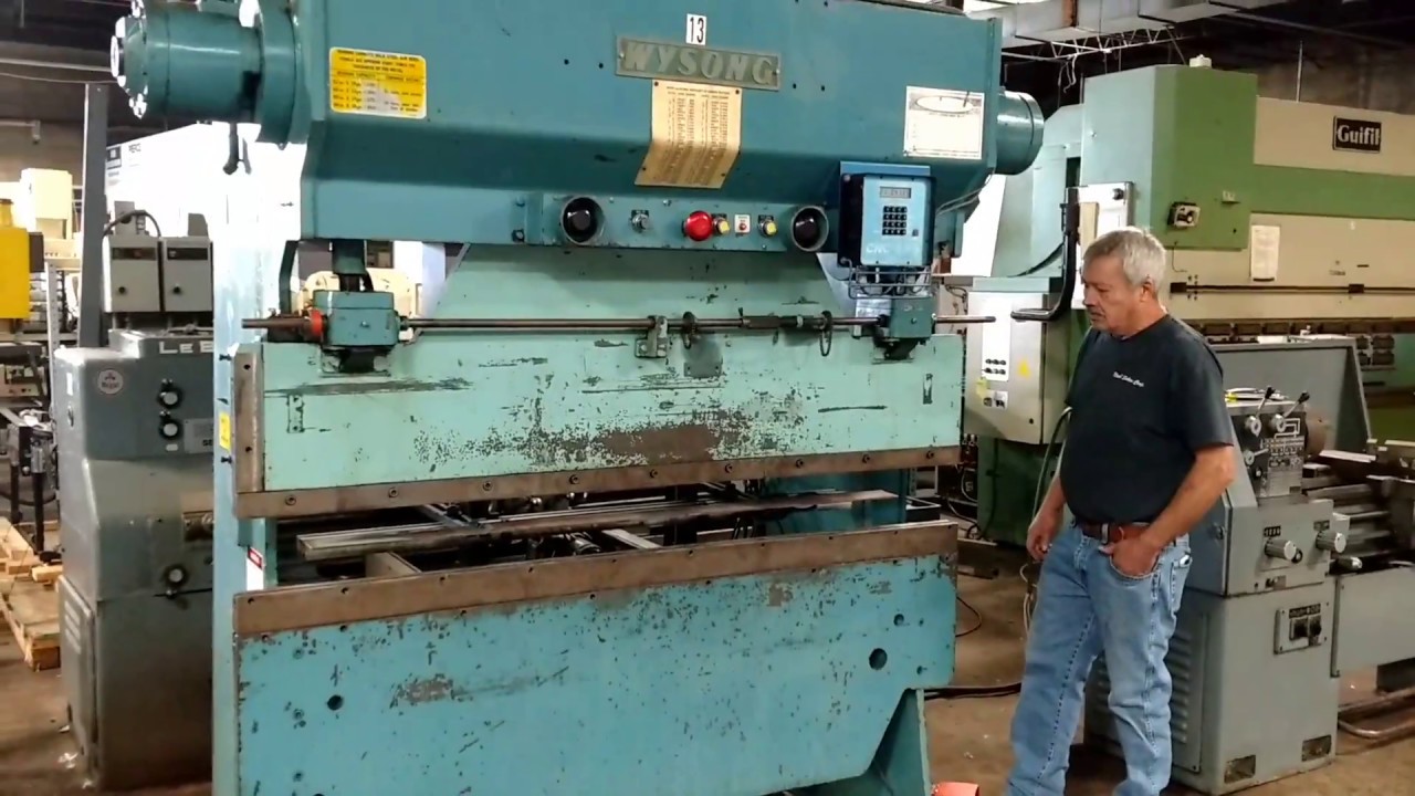 Wysong 6' x 35 Ton Hydra Mechanical Press Brake