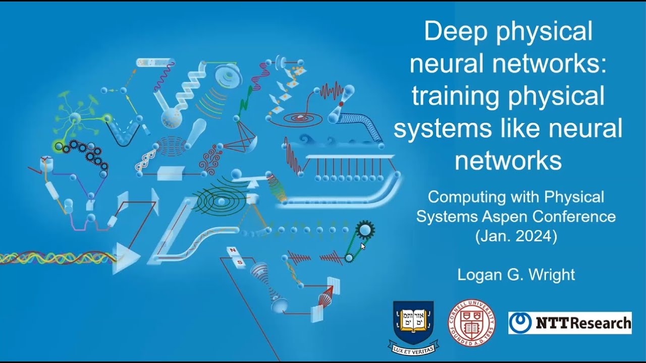 Deep physical neural networks - Logan Wright (Jan 2024)