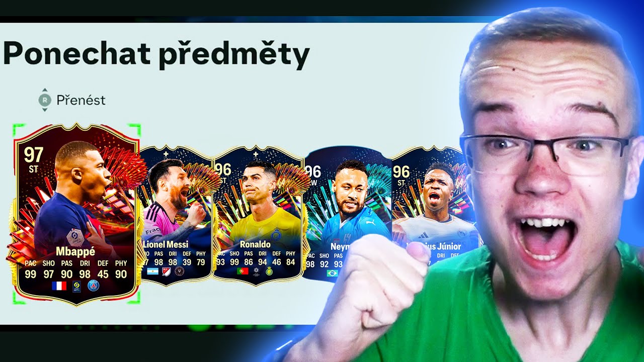 OMG TOTS MBAPPÉ a CR7 v PACKU! 😱