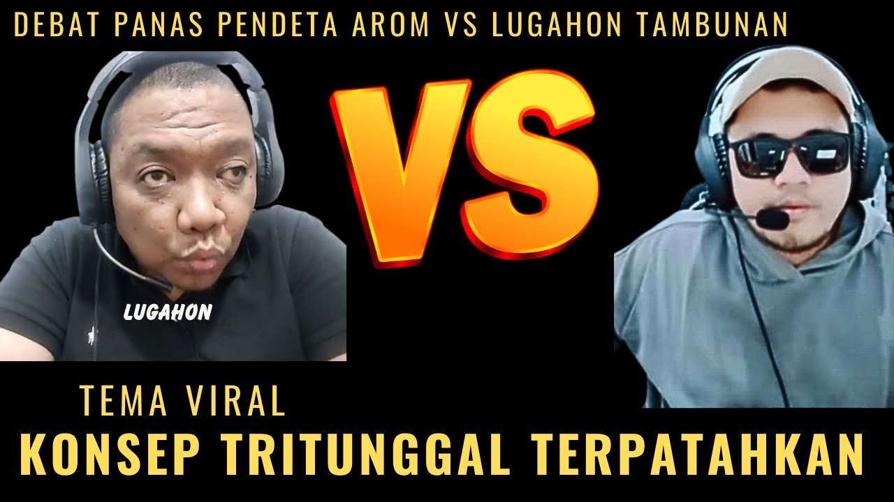 DEBAT SPEKTAKULER AKHIR TAHUN... PDT.AROM VS NABI LUGAHON