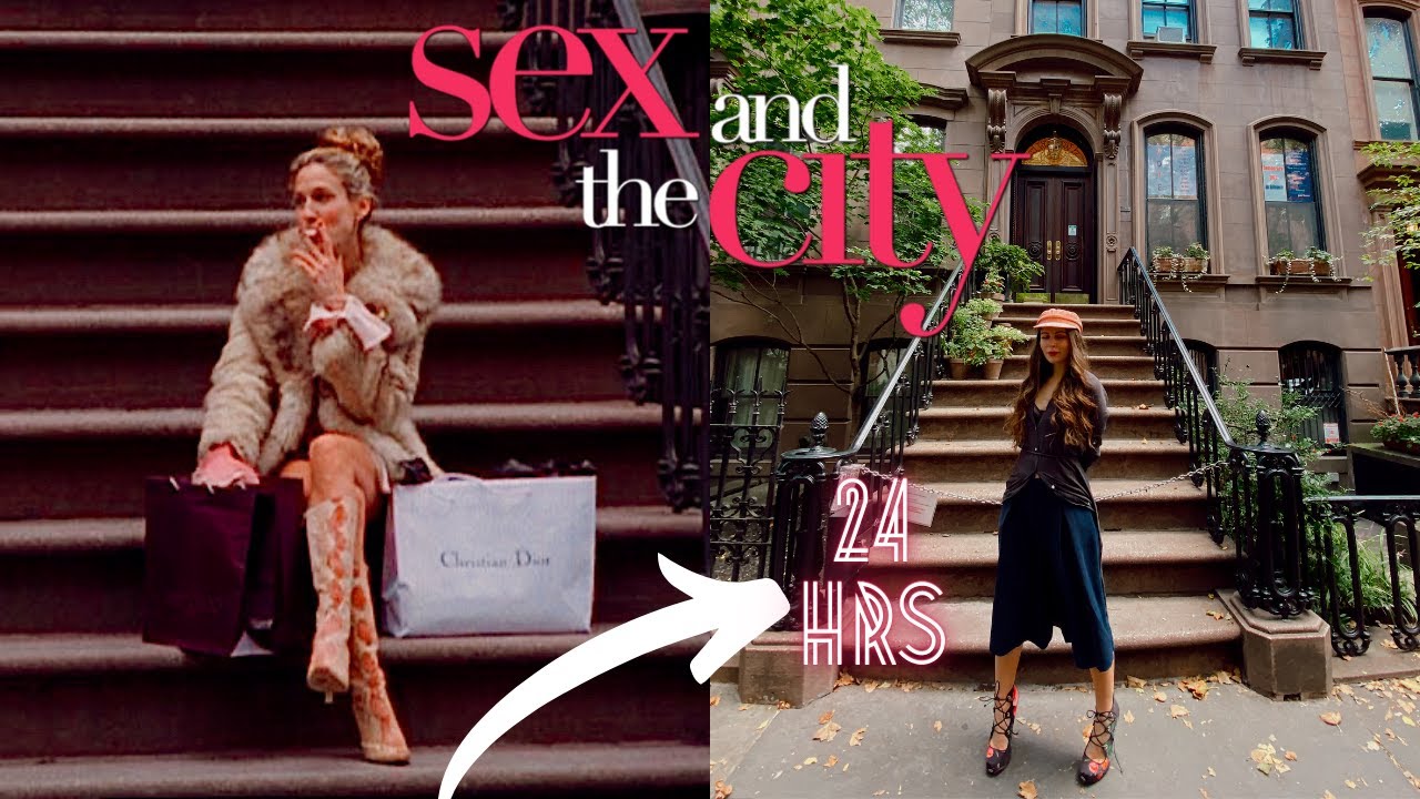 Living 24 Hours as Carrie Bradshaw + sex and the city locations!