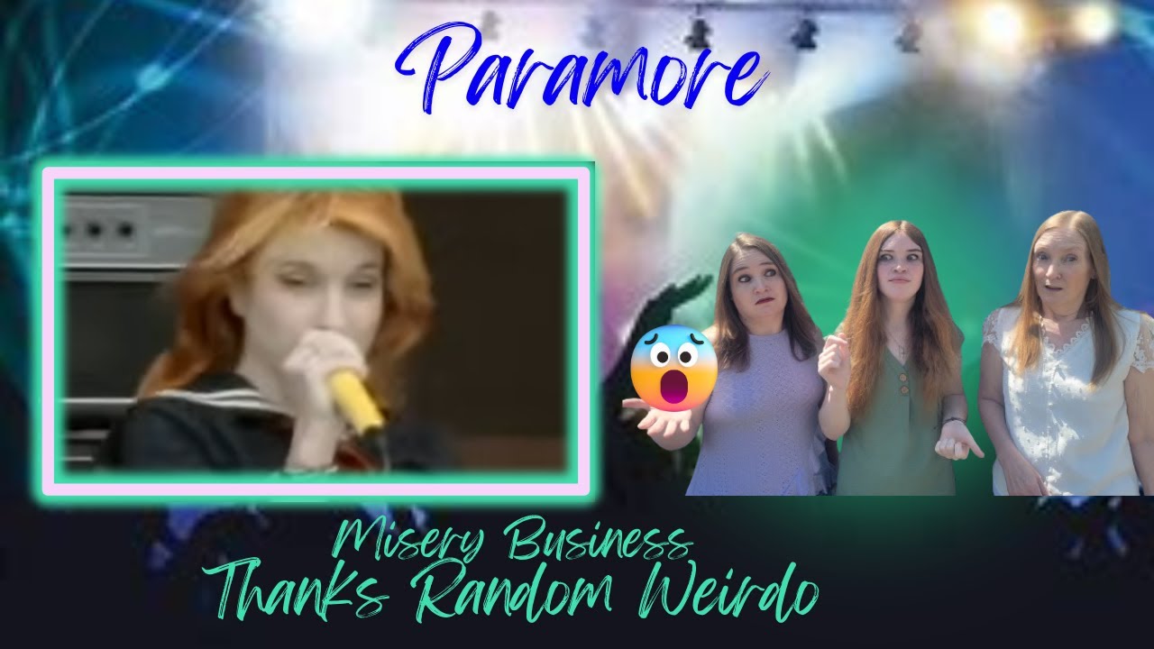 First Time Seeing | Paramore | Misery Business | 3 Generation Reaction