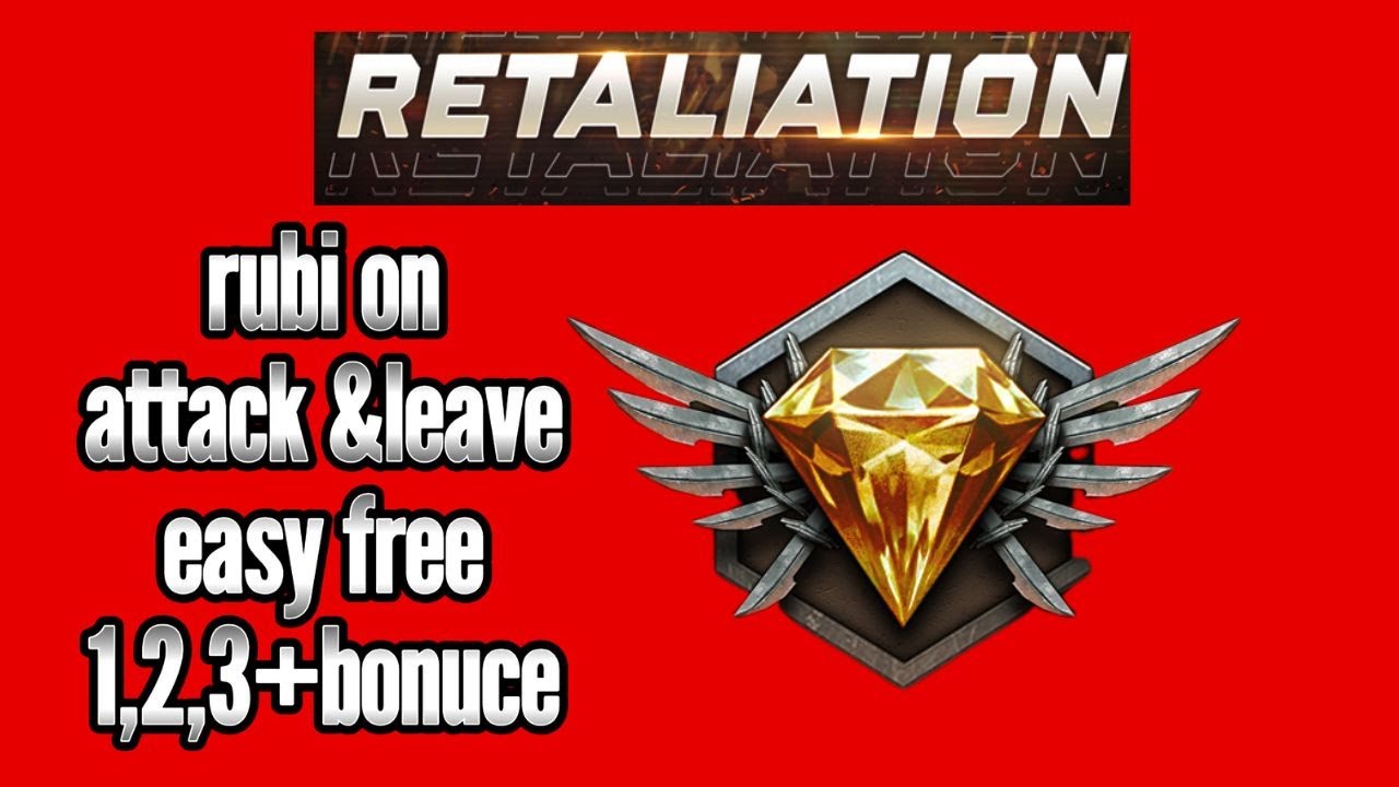 war commander retaliation rubi on attack & leave easy free1,2,3+bonuce