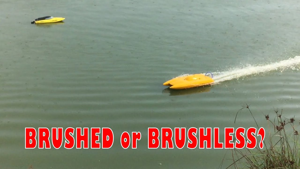 RC BOAT: BRUSHED OR BRUSHLESS