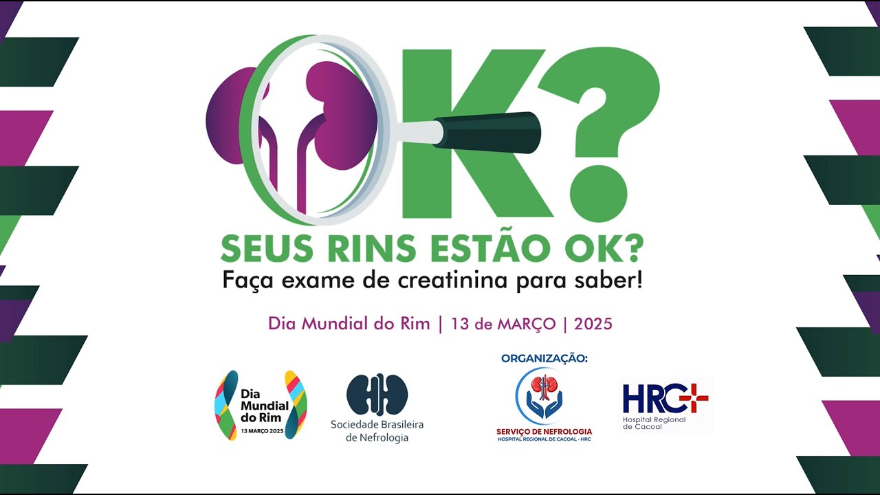 Dia Mundial do Rim: Cuide da Sua Saúde Renal! 💙🩺