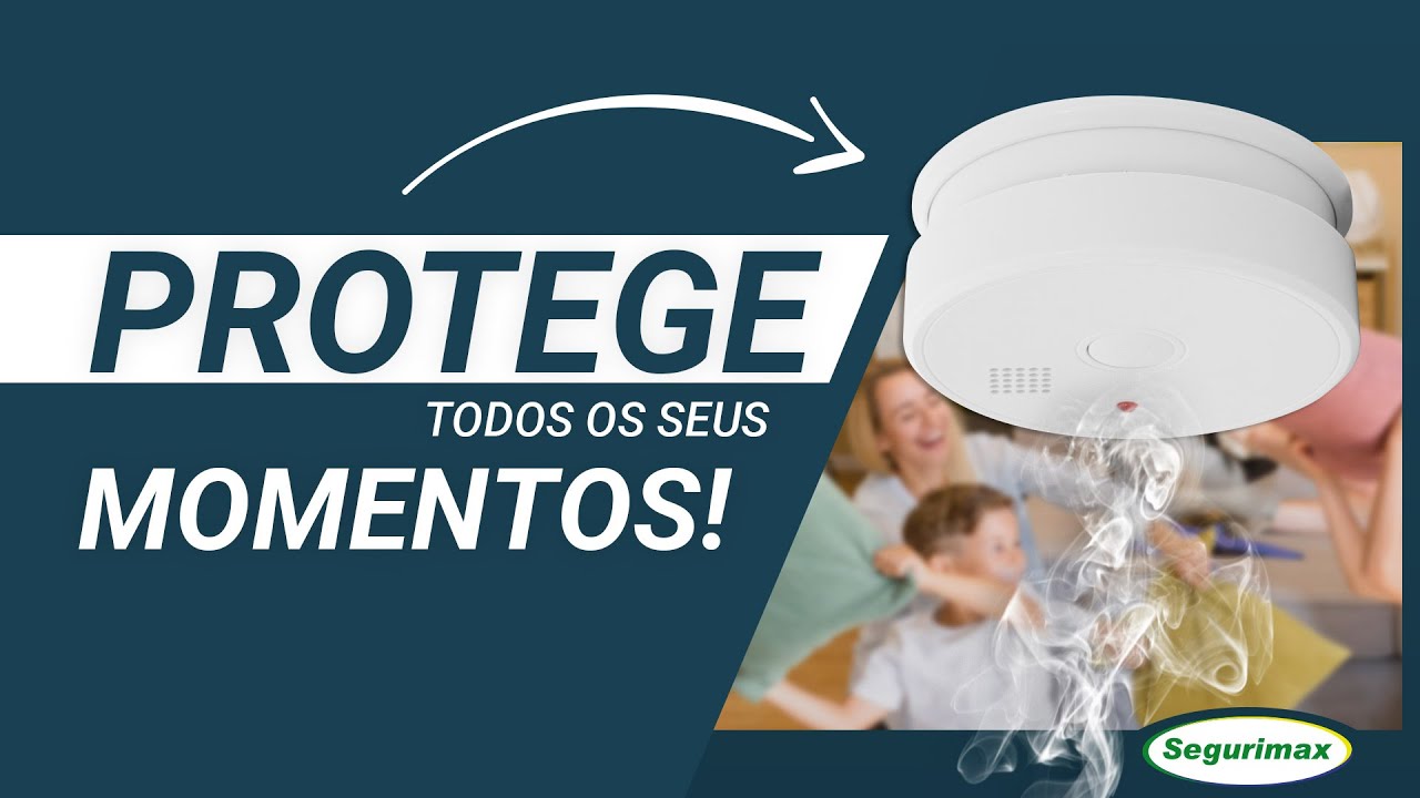Detector de Fuma&ccedil;a AUT&Ocirc;NOMO Segurimax