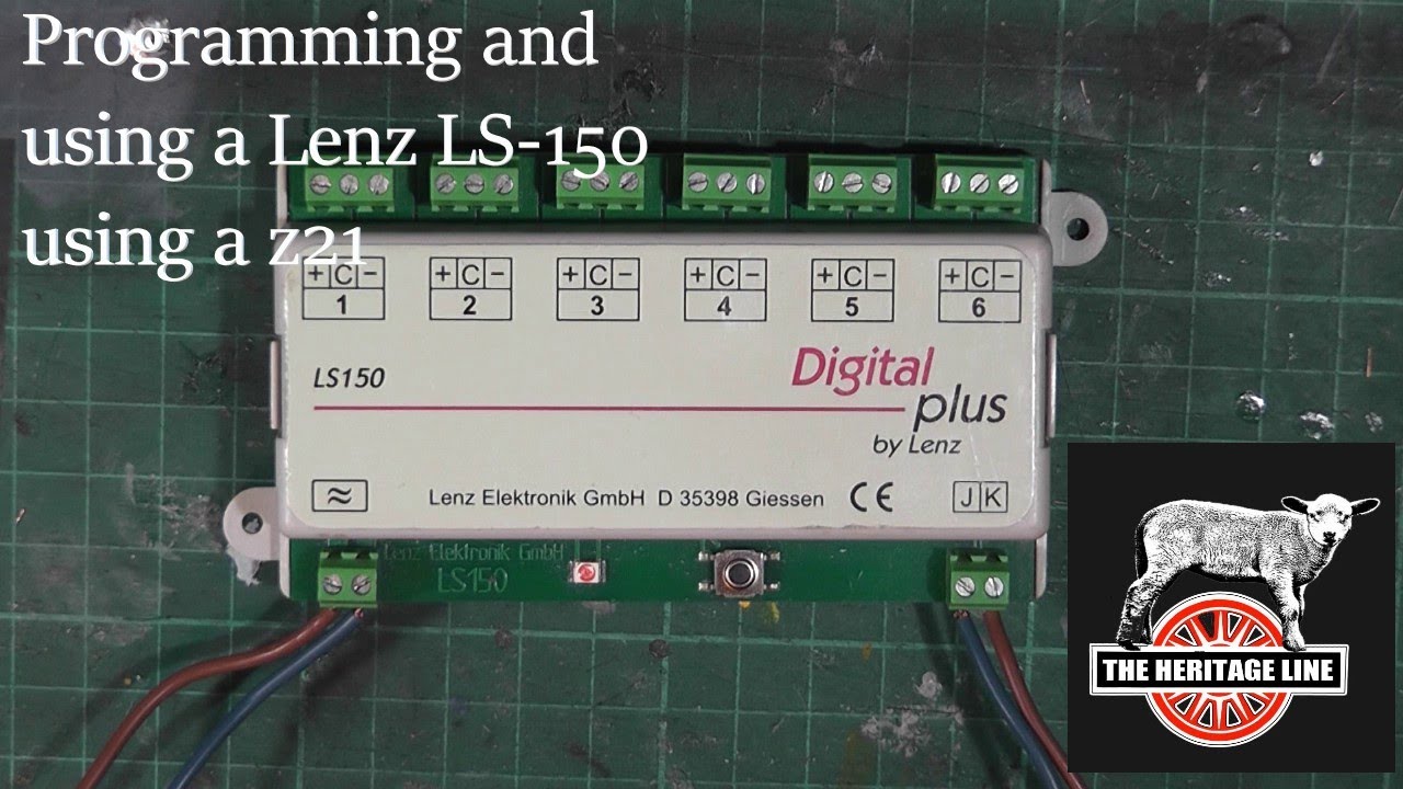 Programming and using a Lenz Ls 150 with a z21