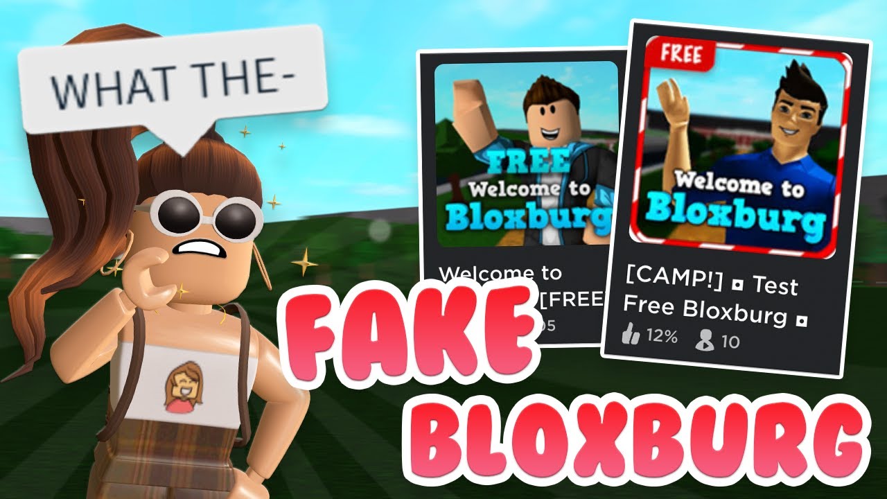 Testing Out FAKE BLOXBURG GAMES!! (Banned??)