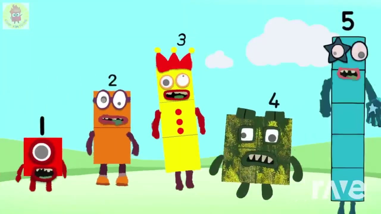 Numberblocks Candy Kim Toons Rave