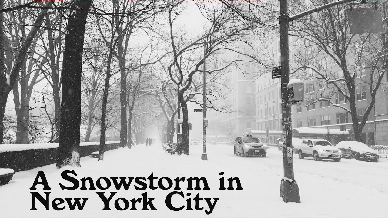 A Snowstorm in NYC - English Listening Practice
