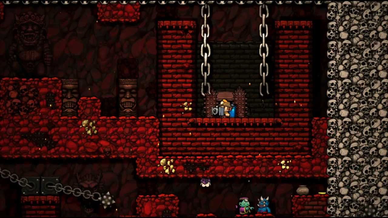 Прохождение Spelunky Часть 43 ＼(＾O＾)／