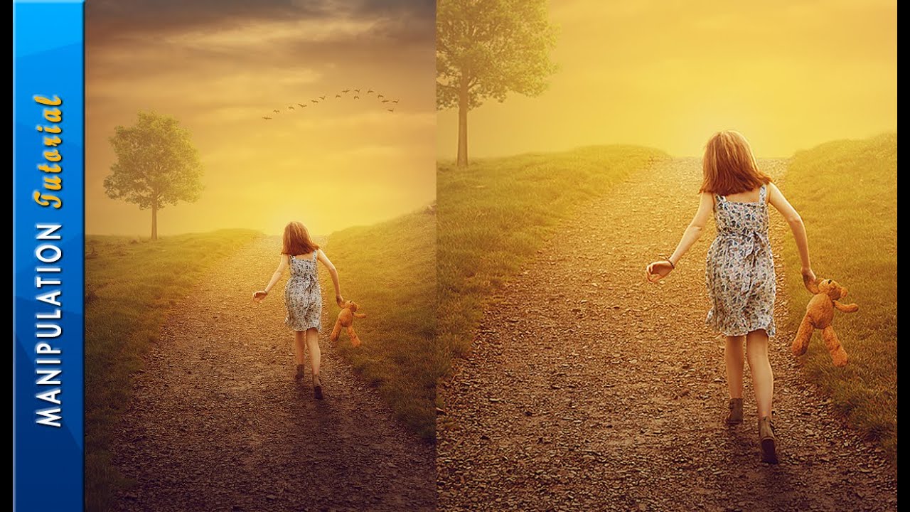 Photoshop Manipulation Tutorial: Go Away - Photoshop CC