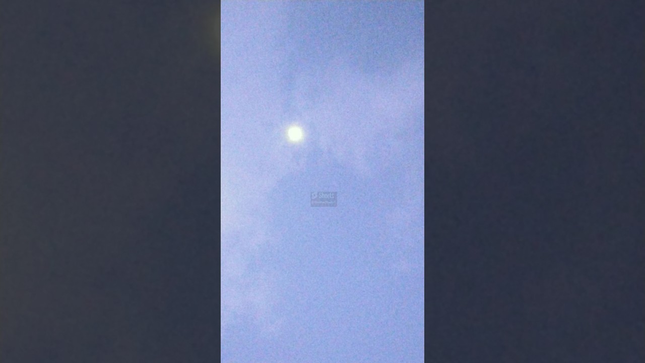 Lightning During A Moon ! Thunderstorm Moon #shorts