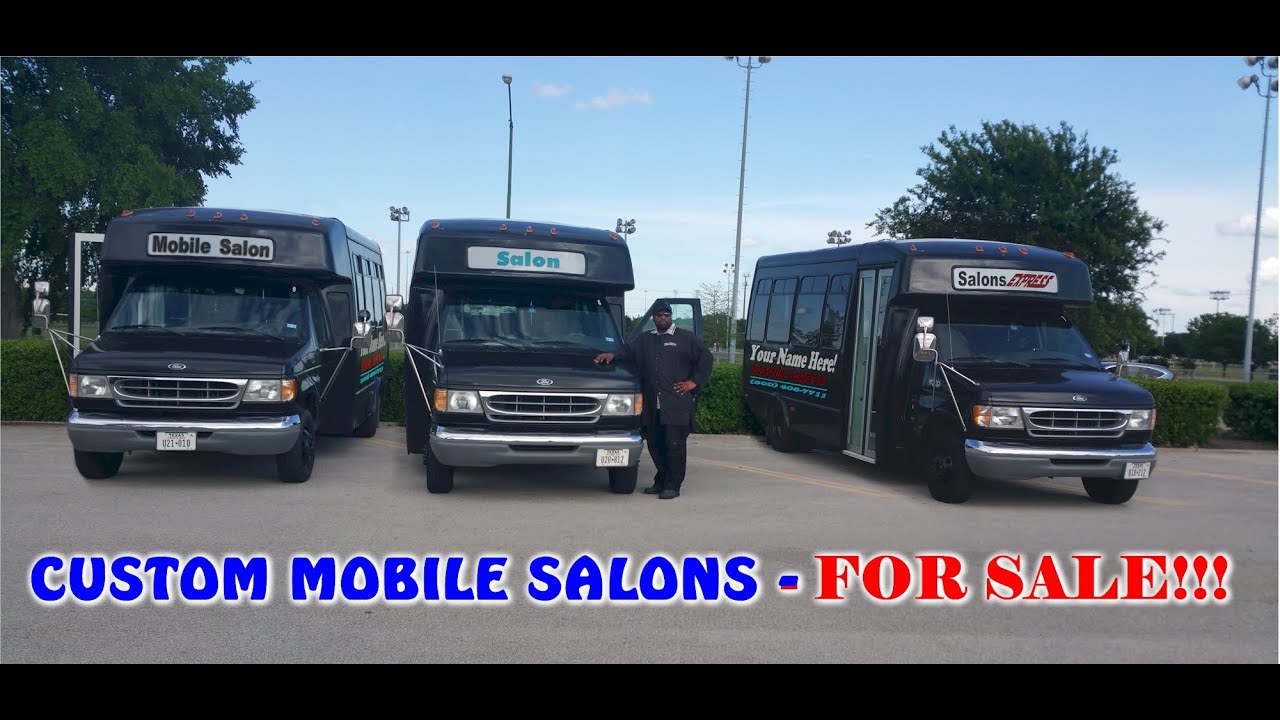 CUSTOM MOBILE SALON BUSES - FOR SALE!!! ( www.MobileSalonNetwork.com )