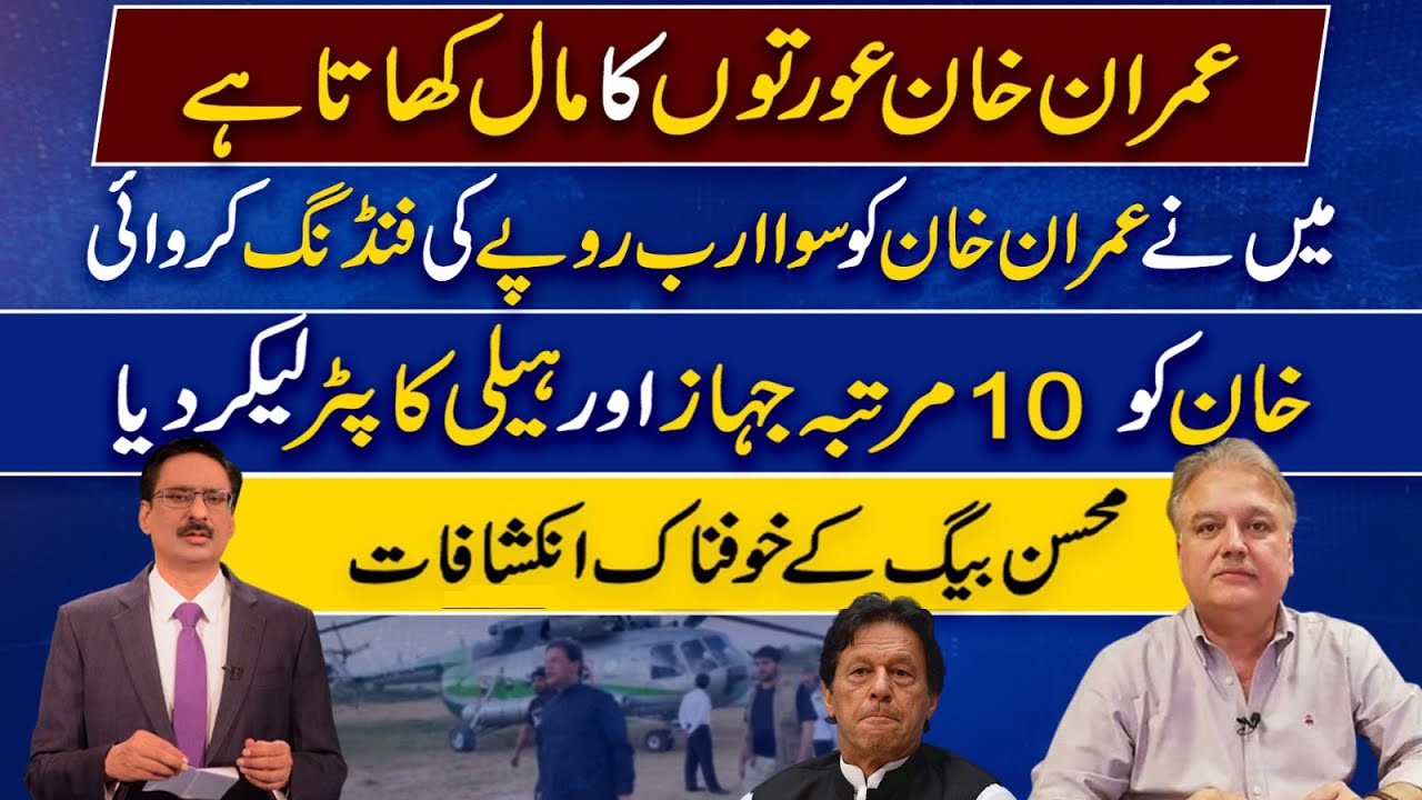 Mohsin Baig got Imran Khan funding of 1.5 billion rupees | NEUTRAL BY JAVED CHAUDHRY