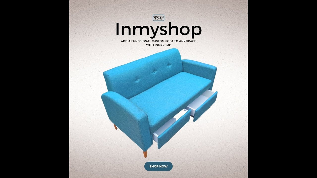 Sofa Minimalis Dengan Laci - Mild Madison