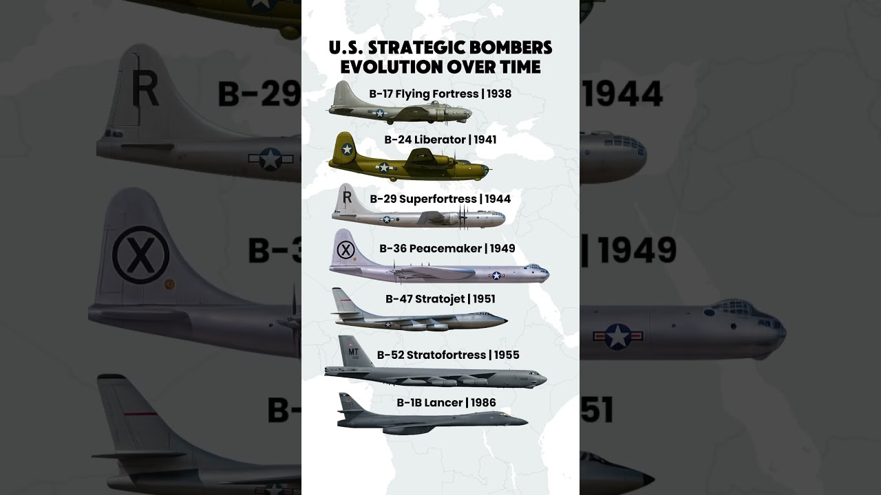 The Evolution of U.S. Bombers (1938&ndash;1986)