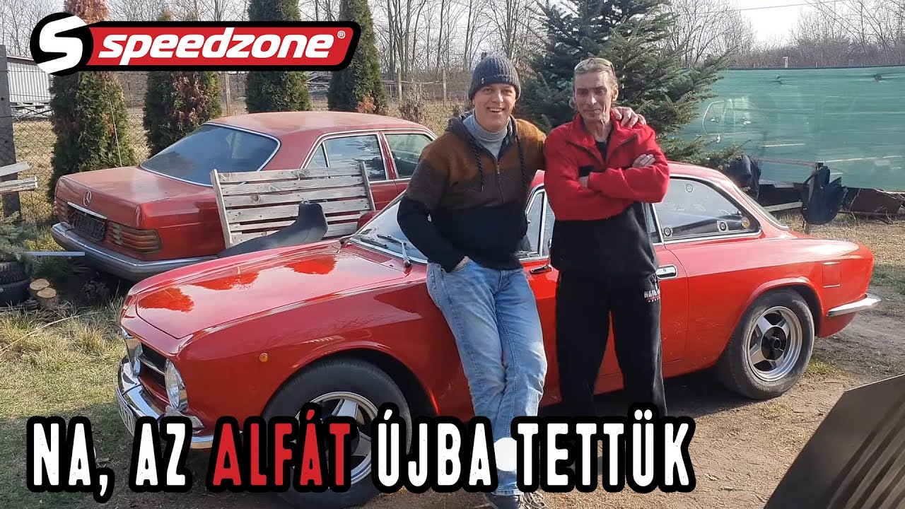 Speedzone vasárnapi Csik: Na, az Alfát újba tettük