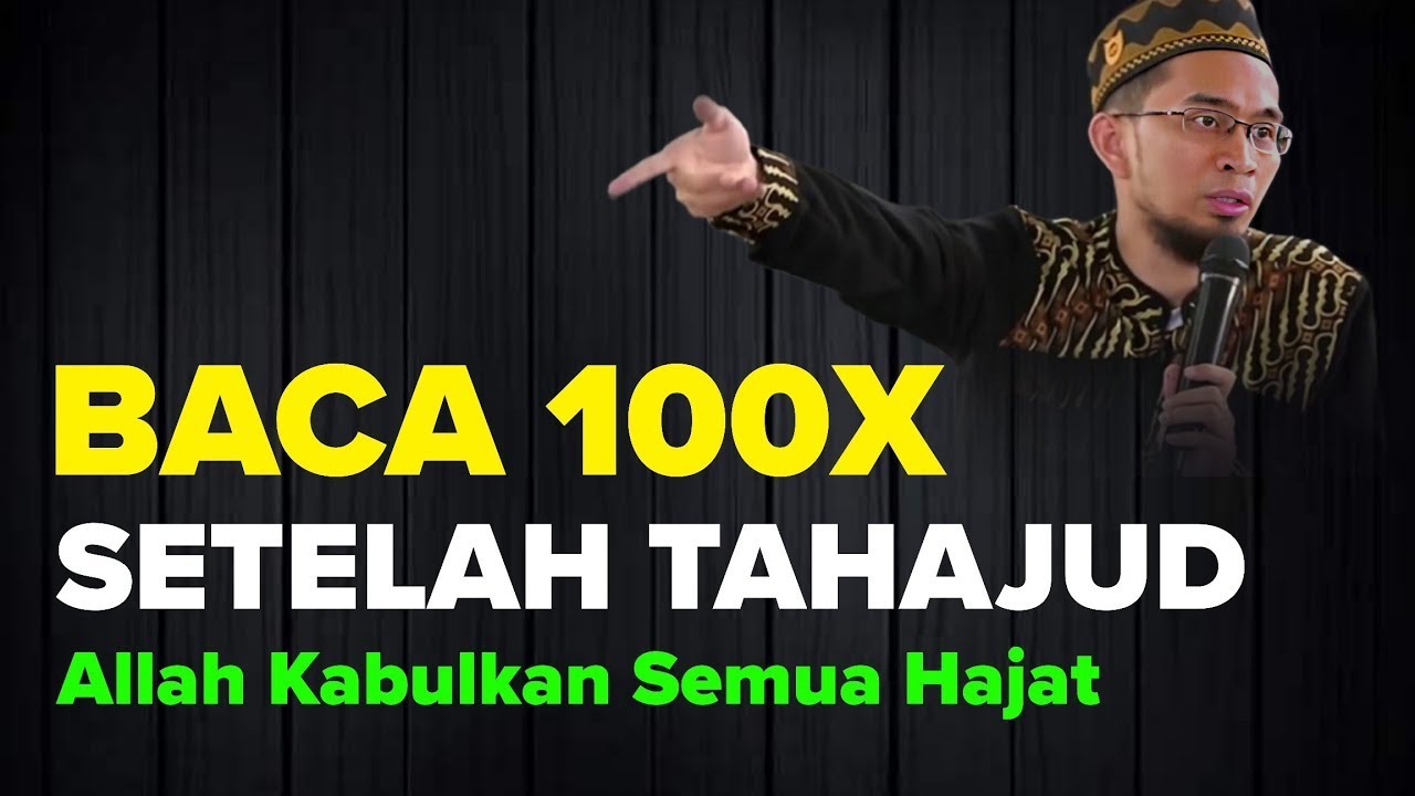 Jangan sampai tinggalkan dzikir ini setelah sholat tahajud, rezeki lancar dari berbagai arah