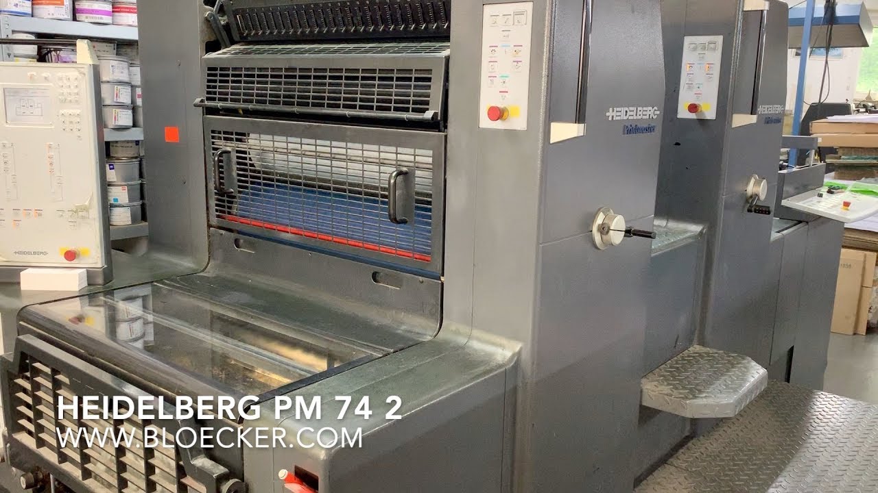 Heidelberg Printmaster 74 2, year 2004