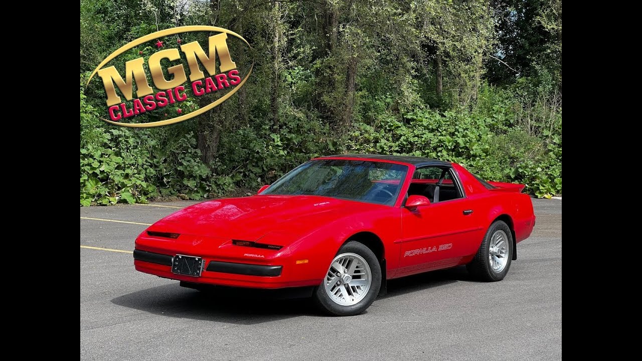 1989 Pontiac Firebird-$29,900.00