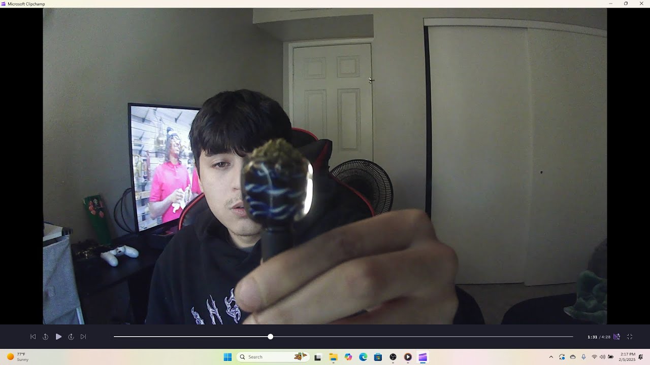 I smoked a mountain bowl in one hit