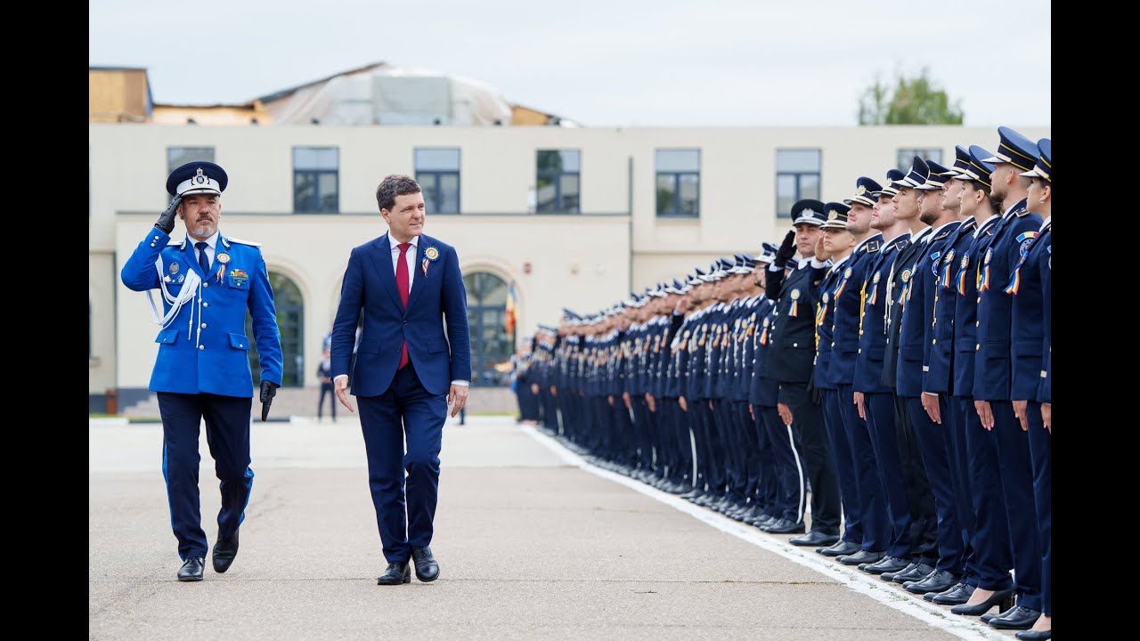 Participare la ceremonia de absolvire a Promoției 2025 „Mihai Viteazul” de la Academia de Poliție