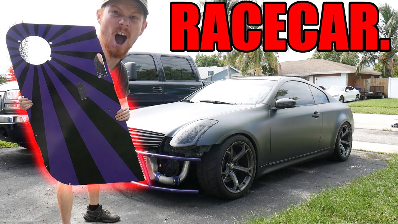Turning my G35 Into a RACECAR with LRB Aluminum Door Cards!