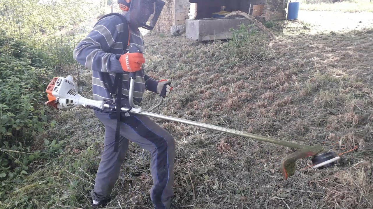 STIHL FS 55 IN ACTION (DERNIÈRE PARTIE)