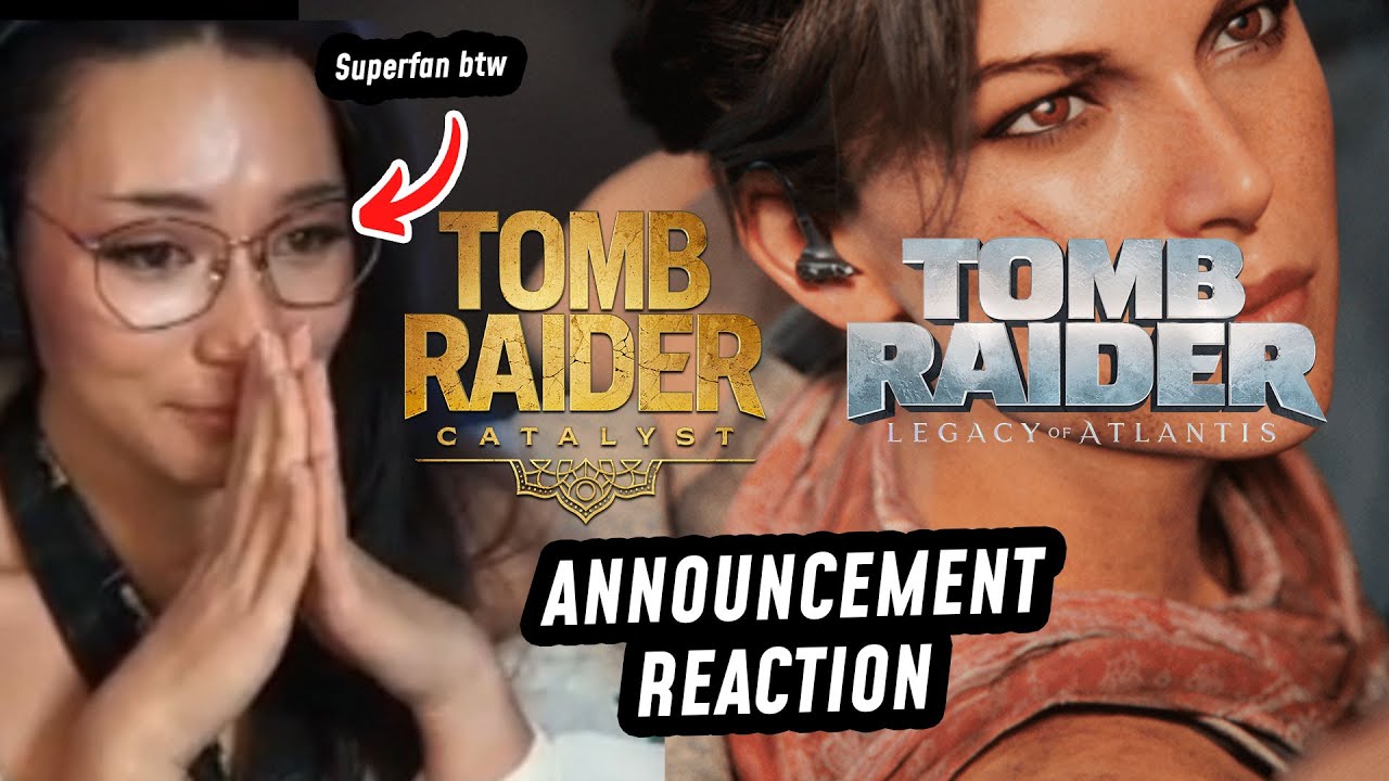 My reaction to seeing the Tomb Raider Announcement Live!