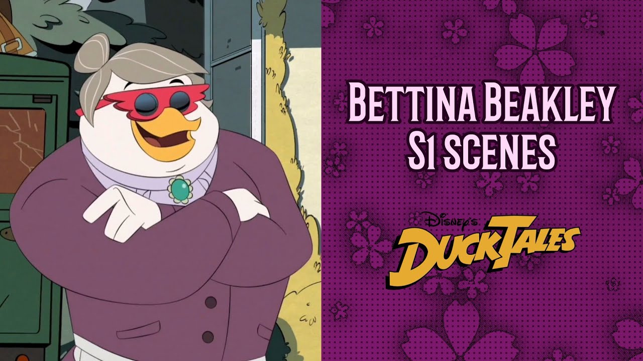 DuckTales - Bettina Beakley scenes (s1)