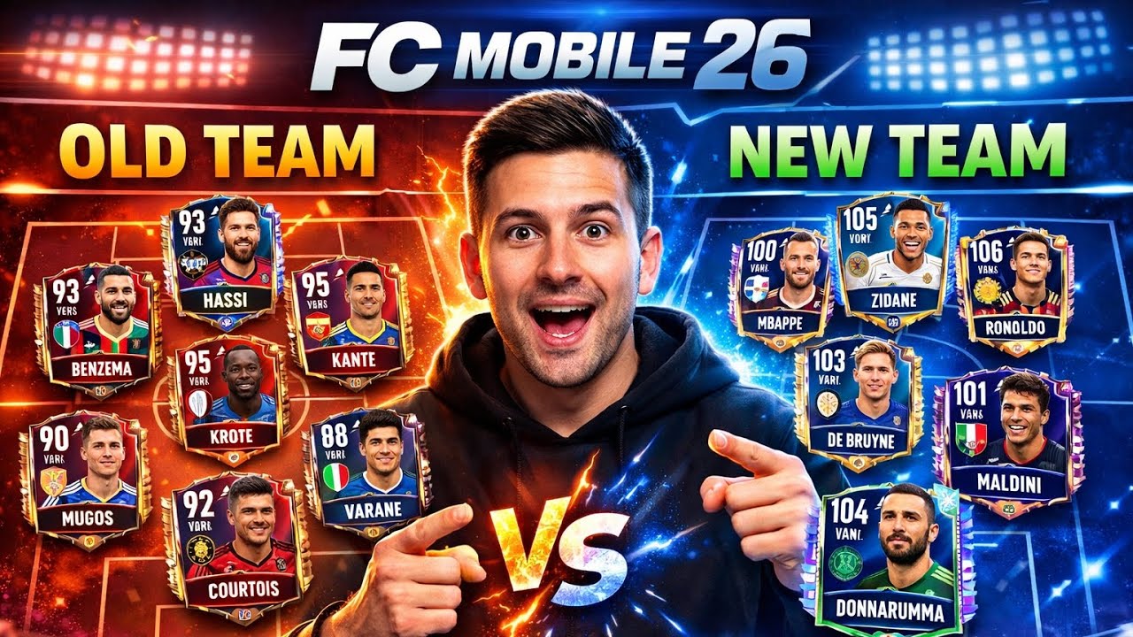 Old team versus new team who will gonna win?