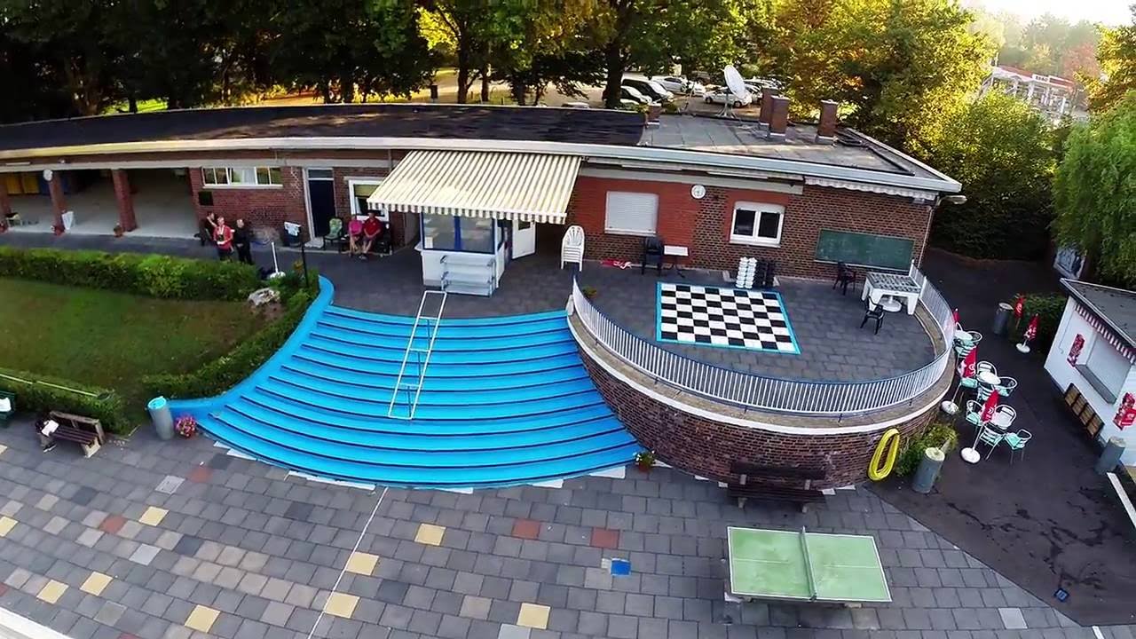 DJI Phantom   Freibad  Kerpen - Türnich 2016