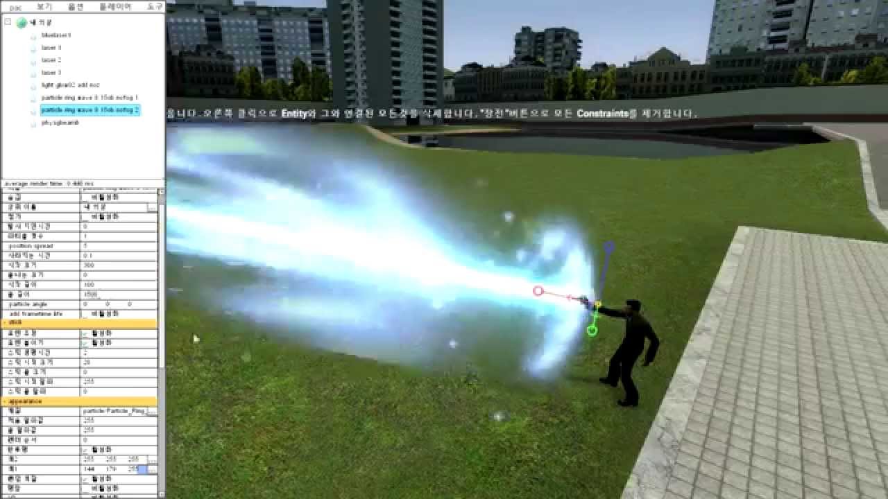 particle training-[Laser]